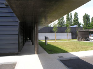 Bureaux et vestiaires des Services environnement et déchets | Protection des camions BOM | La Riche | Tour(s)Plus